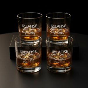 Pack de 4 vasos conmemorativos · Whisky Fest 2026